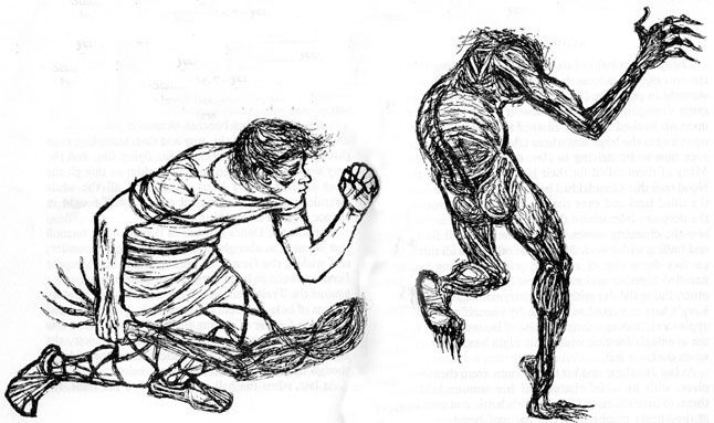 Charles Keeping, Grendel from Beowulf